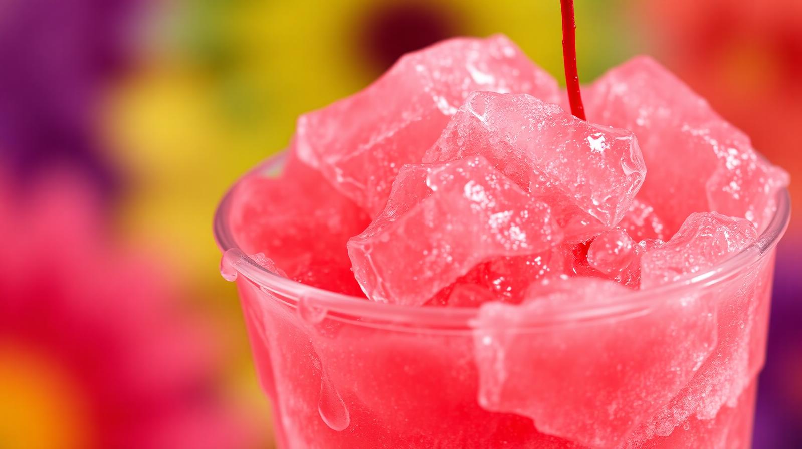 Cherry water ice